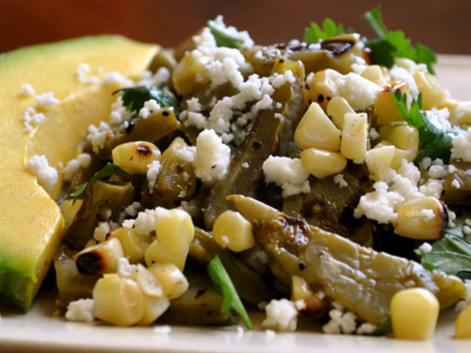 Recipe Grilled Cactus And Corn Salad Kitchn