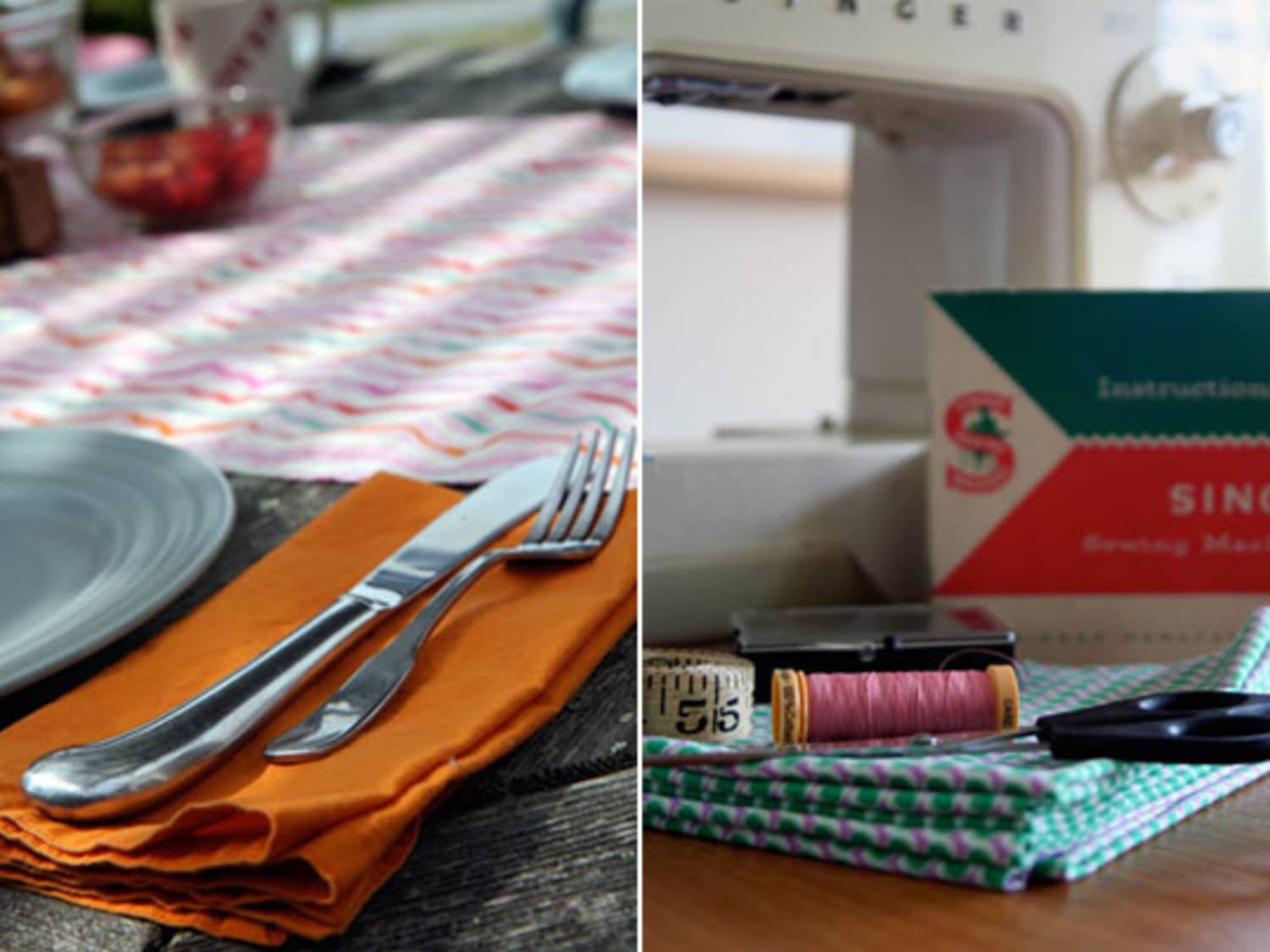 How To Sew Cloth Napkins in 5 Steps + Standard Napkin Sizes