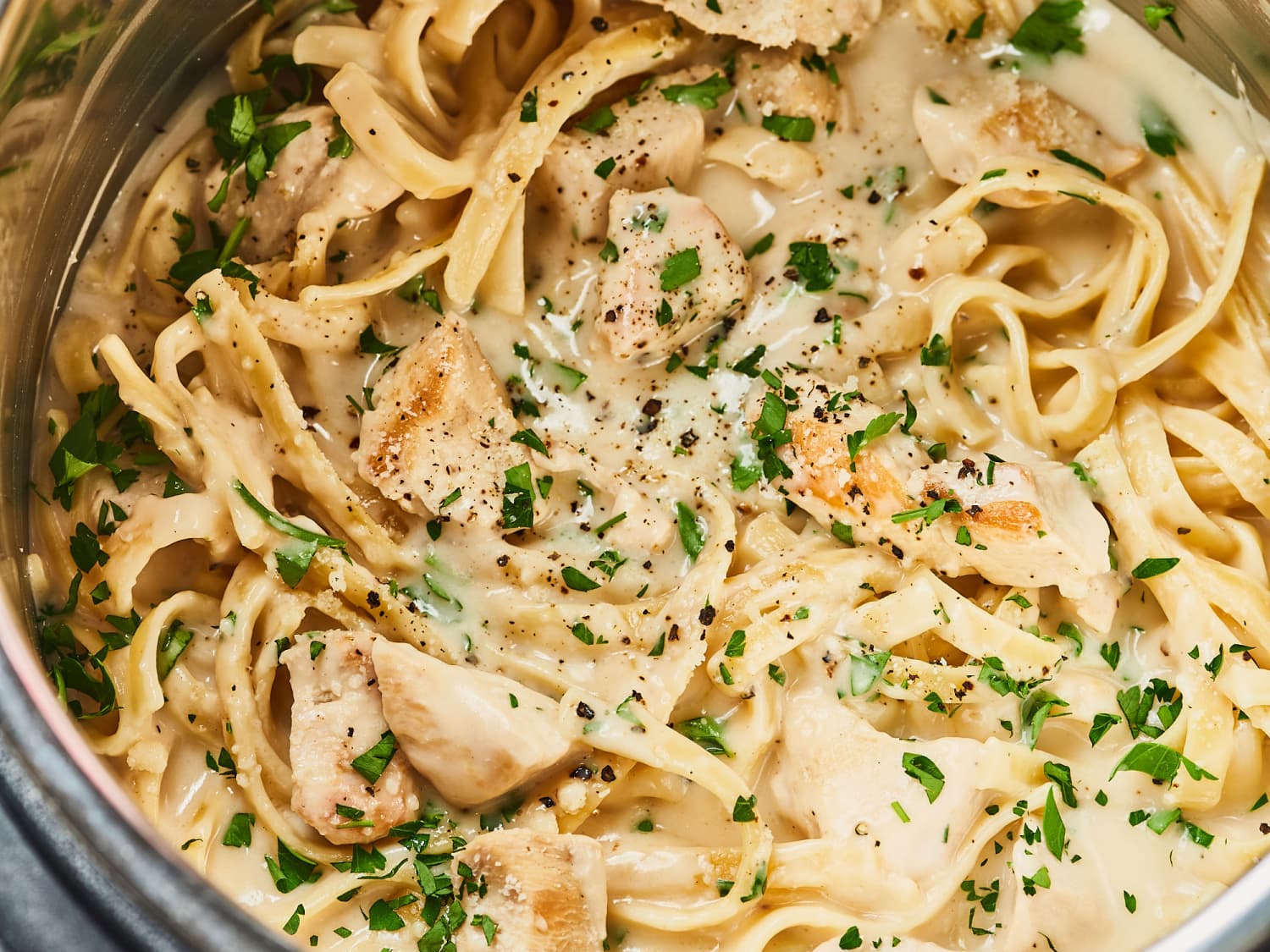 Easy Instant Pot Chicken Alfredo Kitchn