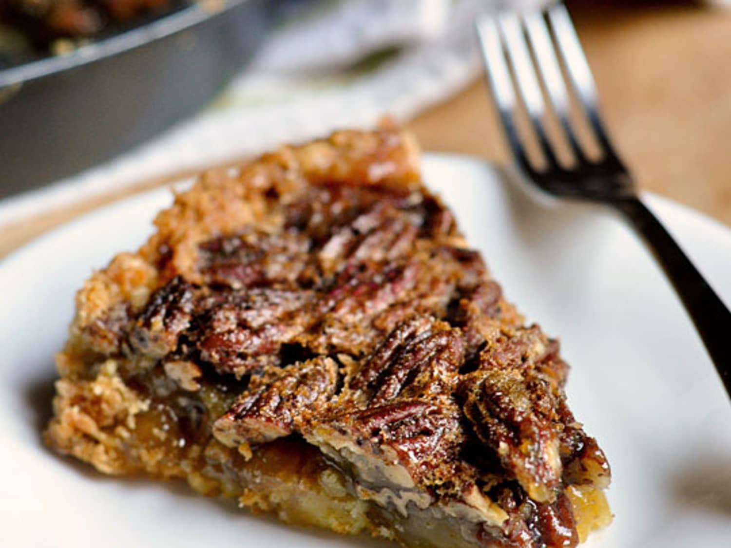 Recipe Old Fashioned Pecan Pie Without Corn Syrup Kitchn