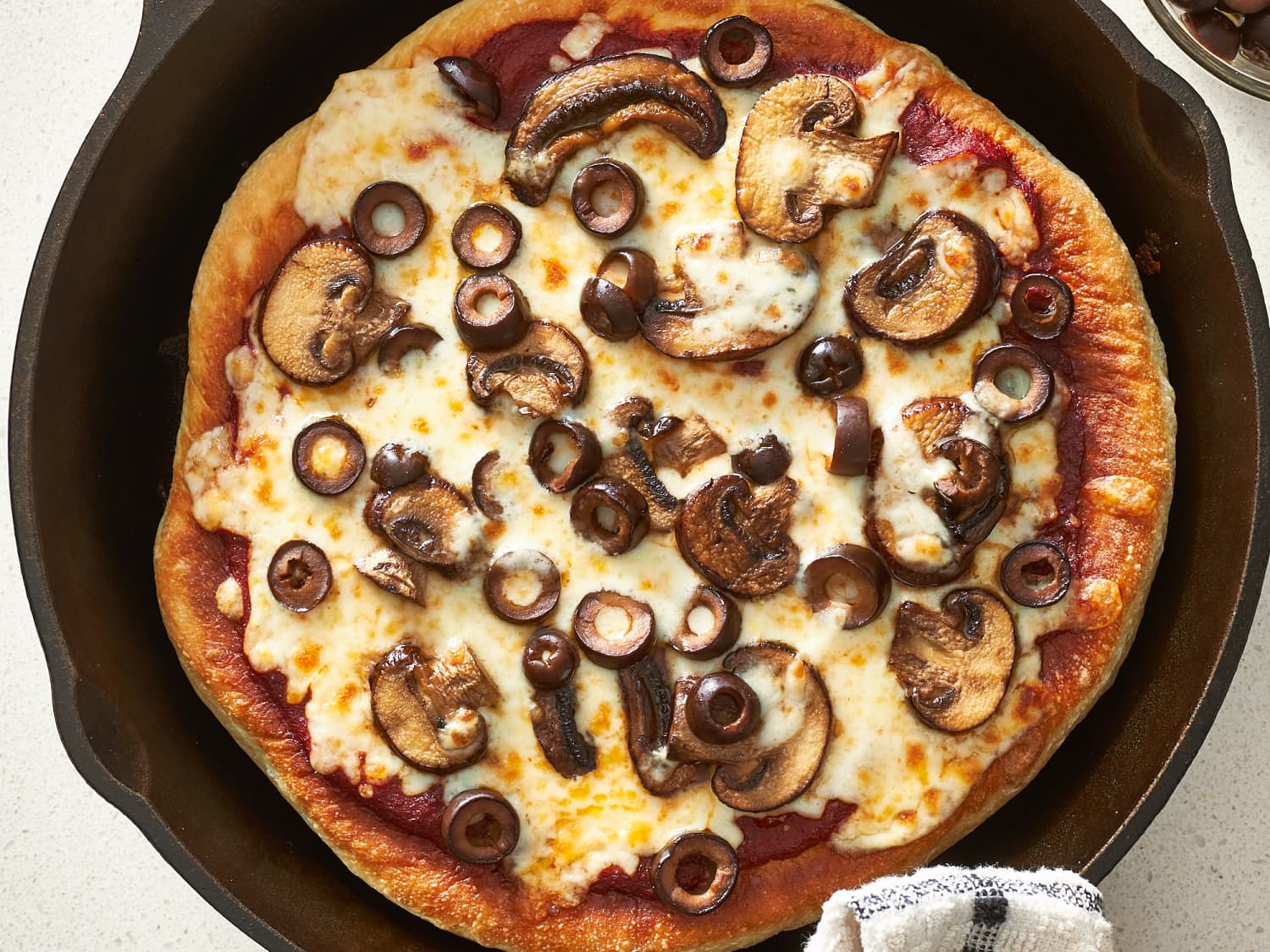 Cast Iron Skillet Pizza  Cooking on the Front Burner