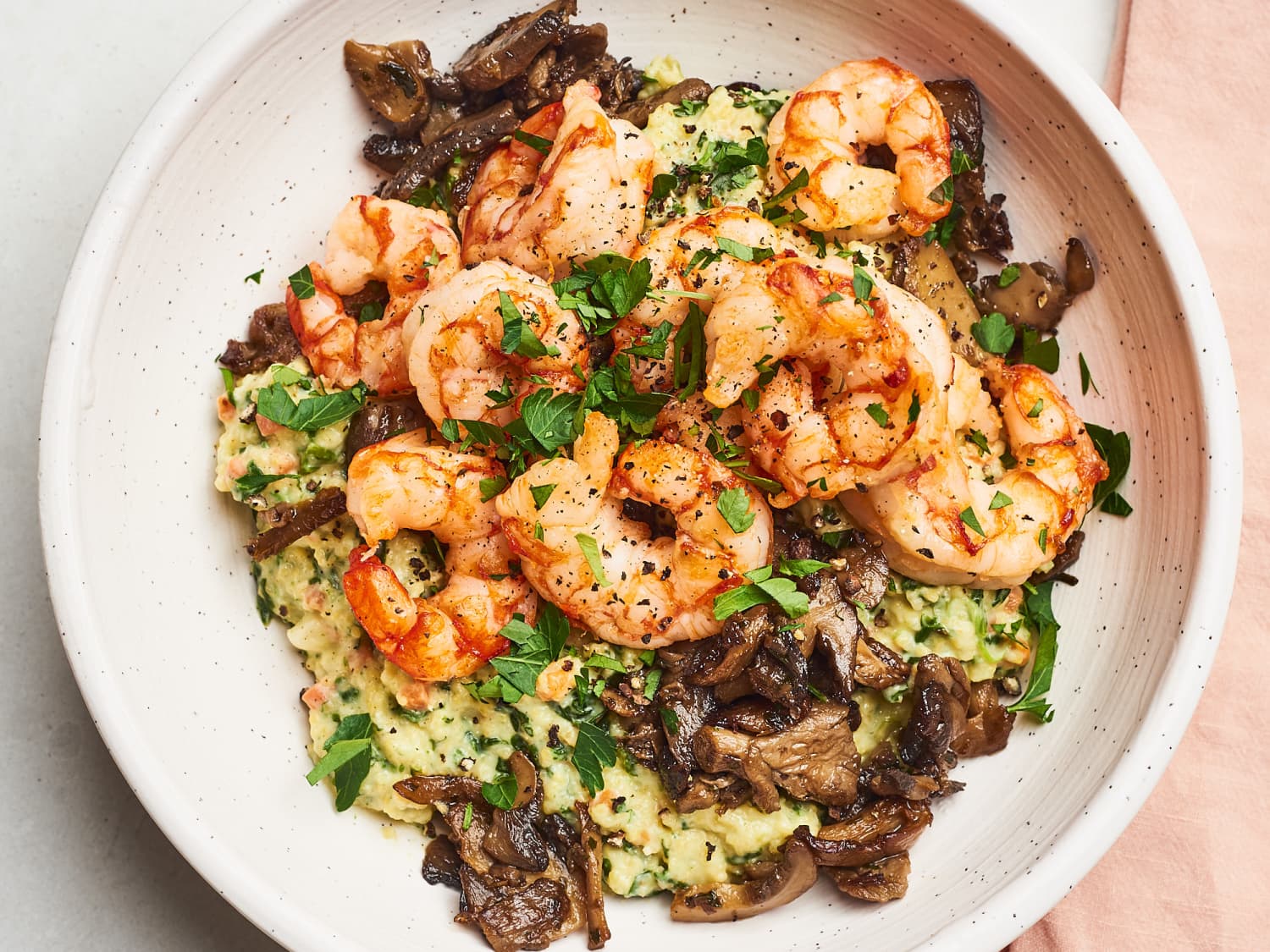 Trader Joe S Polenta Shrimp Bowl Recipe Idea Kitchn