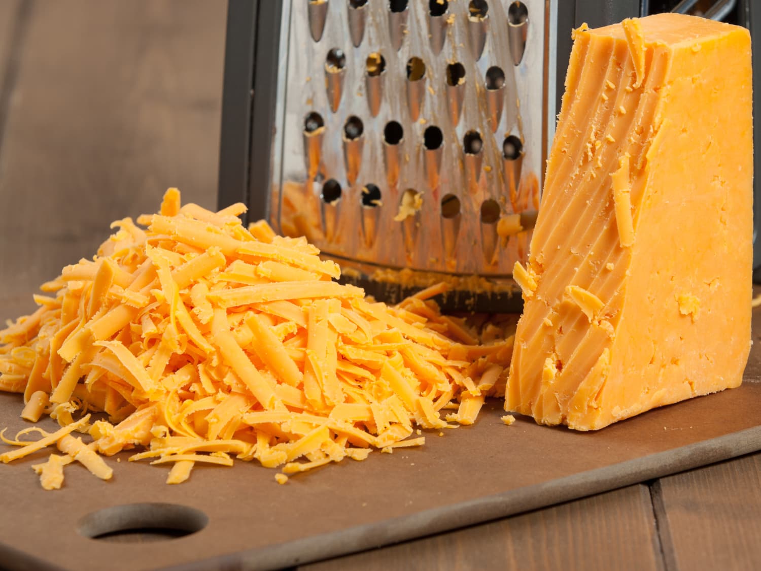 This cheese grater has helped make shredding cheese so much easier