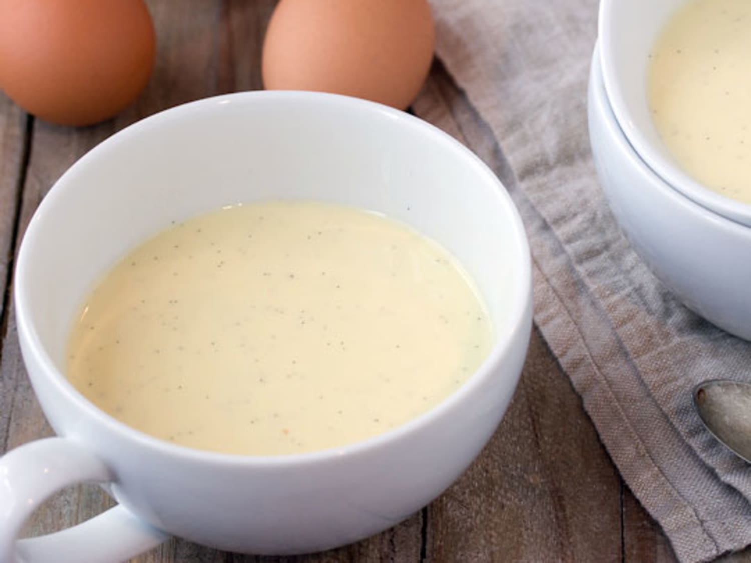 Retro Dessert Recipe Stirred Egg Custard Kitchn