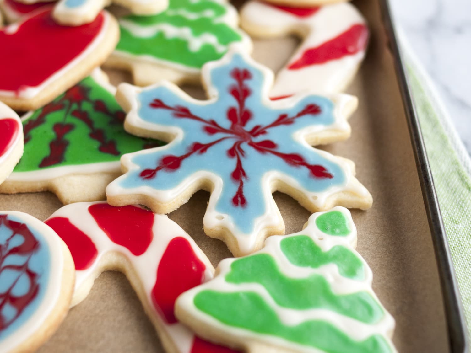 How To Decorate Cookies With 2 Ingredient Easy Icing Kitchn