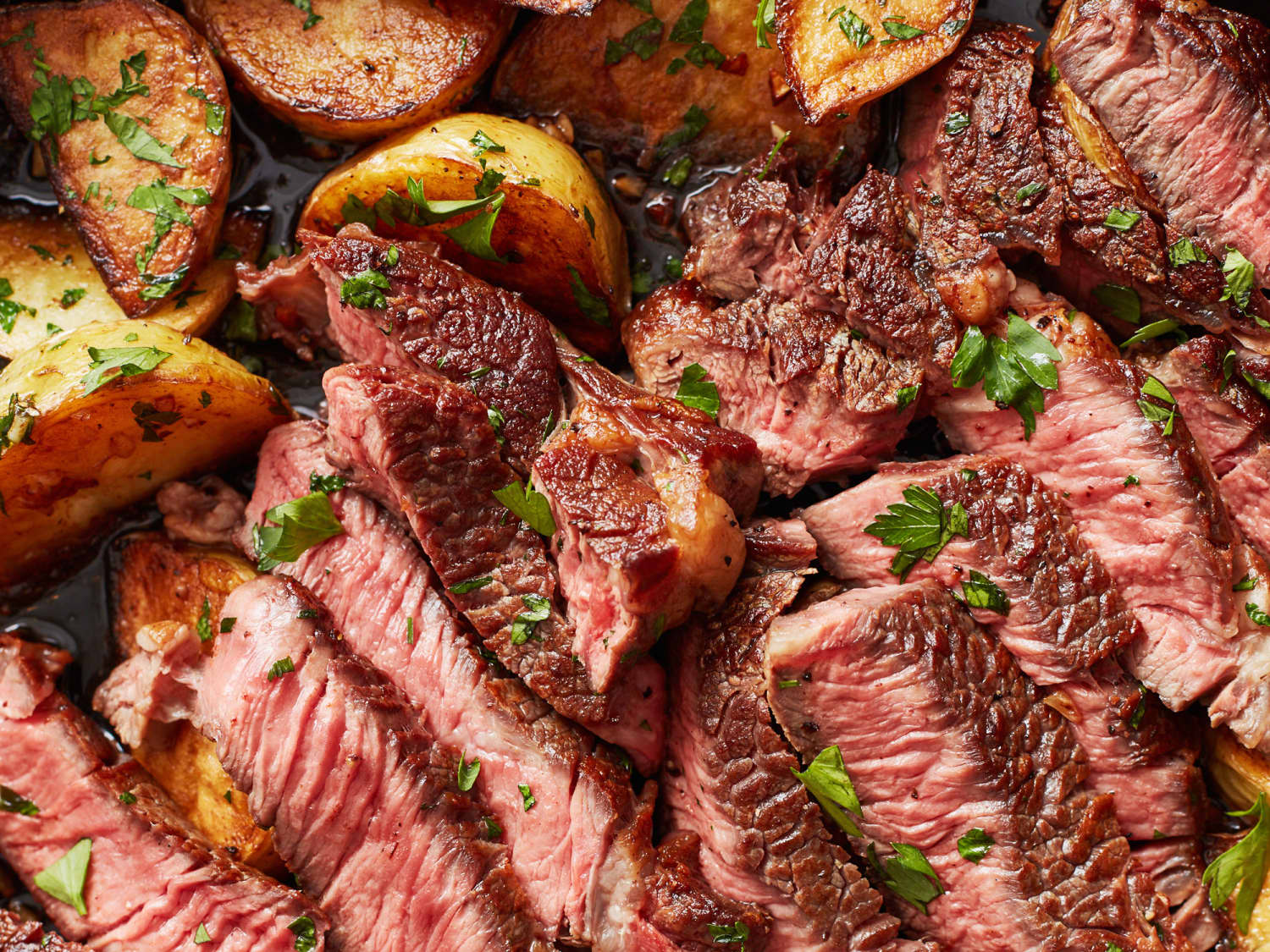 Garlic Butter Steak And Potatoes Kitchn