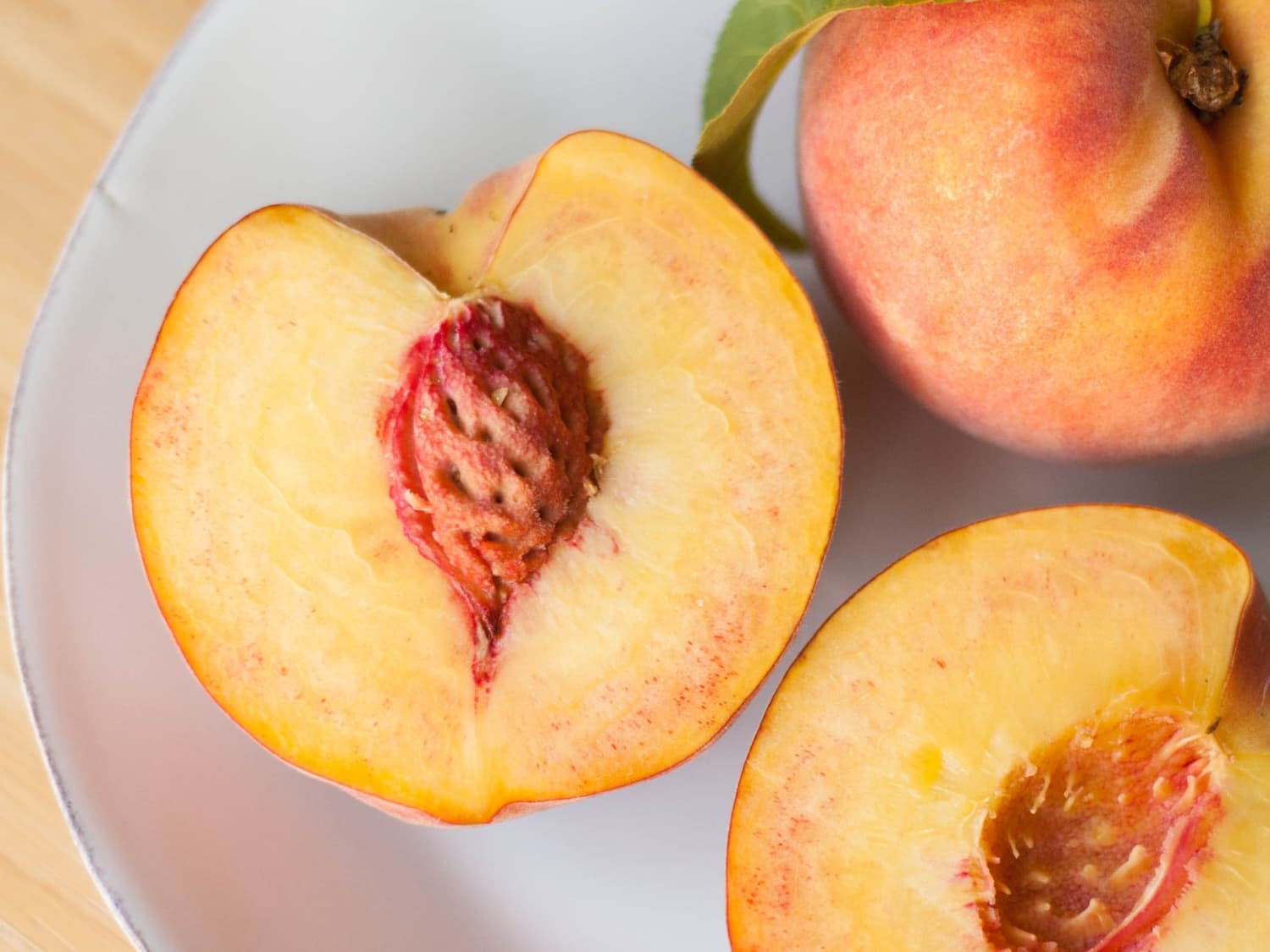 The Easiest Way To Pit A Peach Kitchn