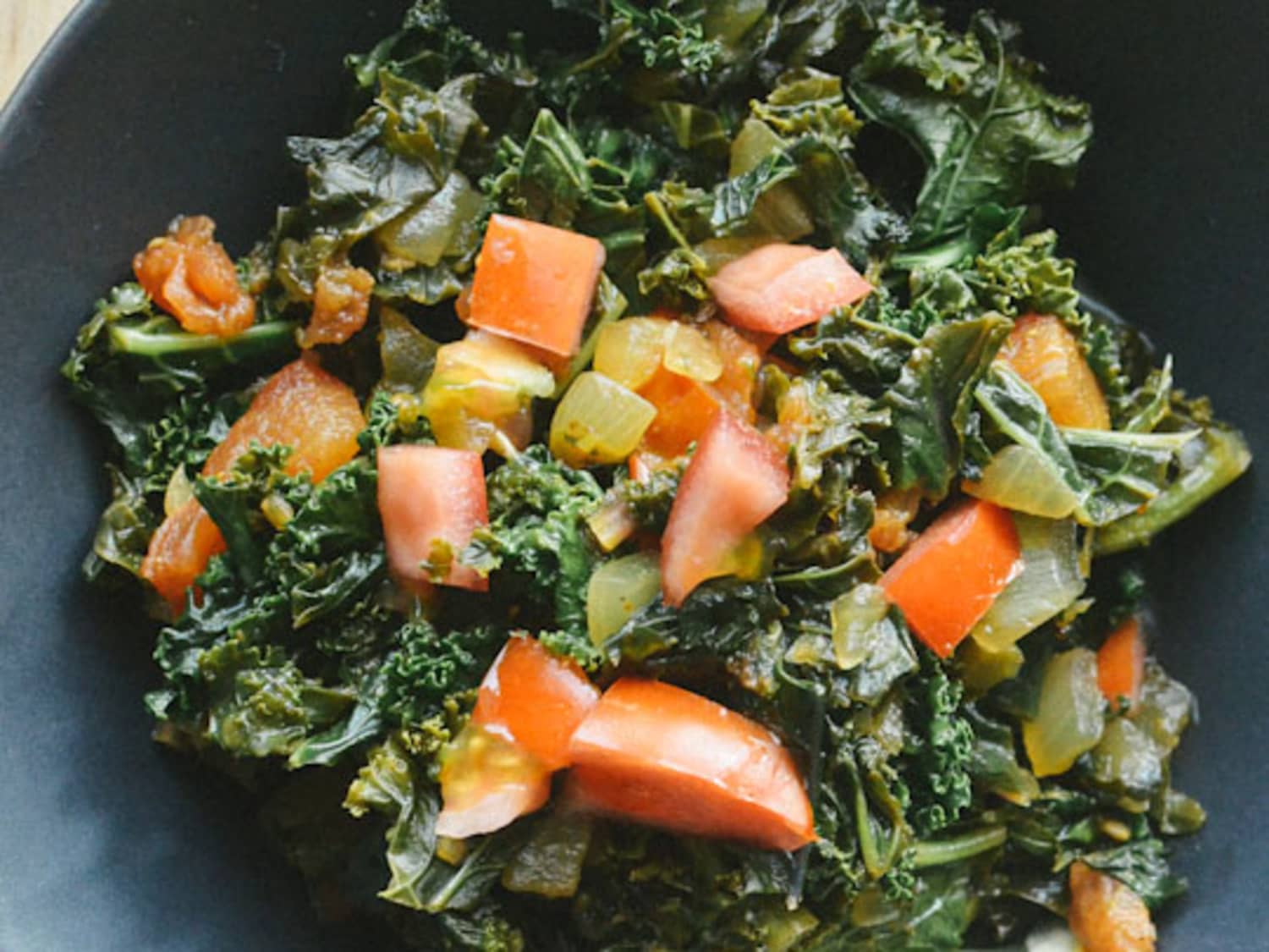 Recipe Sukuma Wiki African Braised Kale With Tomatoes Kitchn