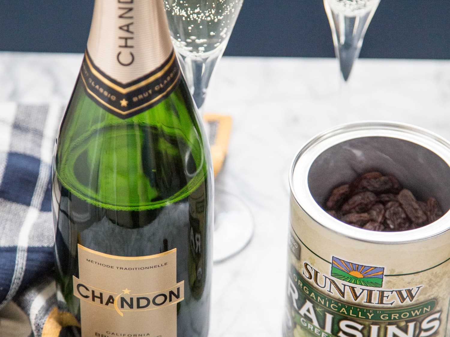 Can You Really Revive Flat Champagne With A Raisin Kitchn