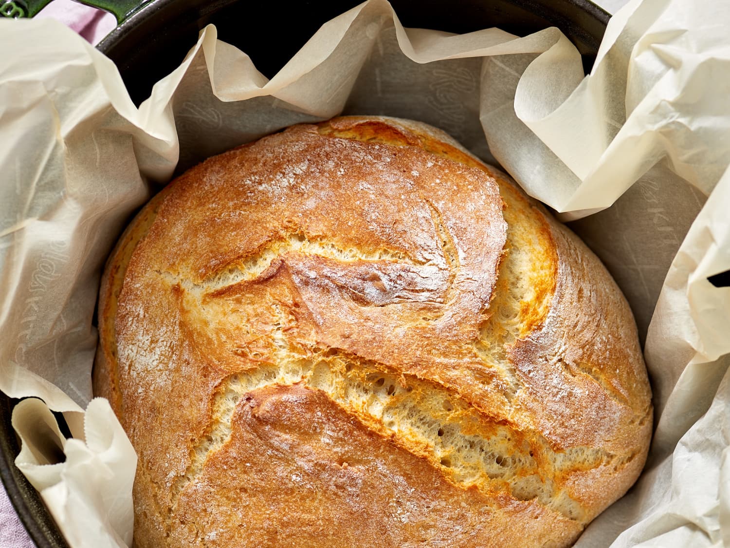 Overnight No-Knead Dutch Oven Bread » the practical kitchen