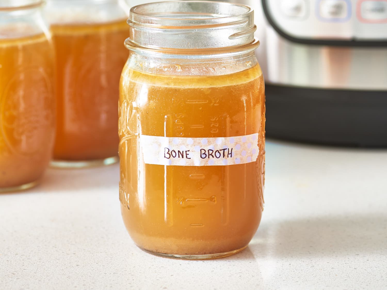 Beef Bone Broth In An Electric Pressure Cooker Kitchn