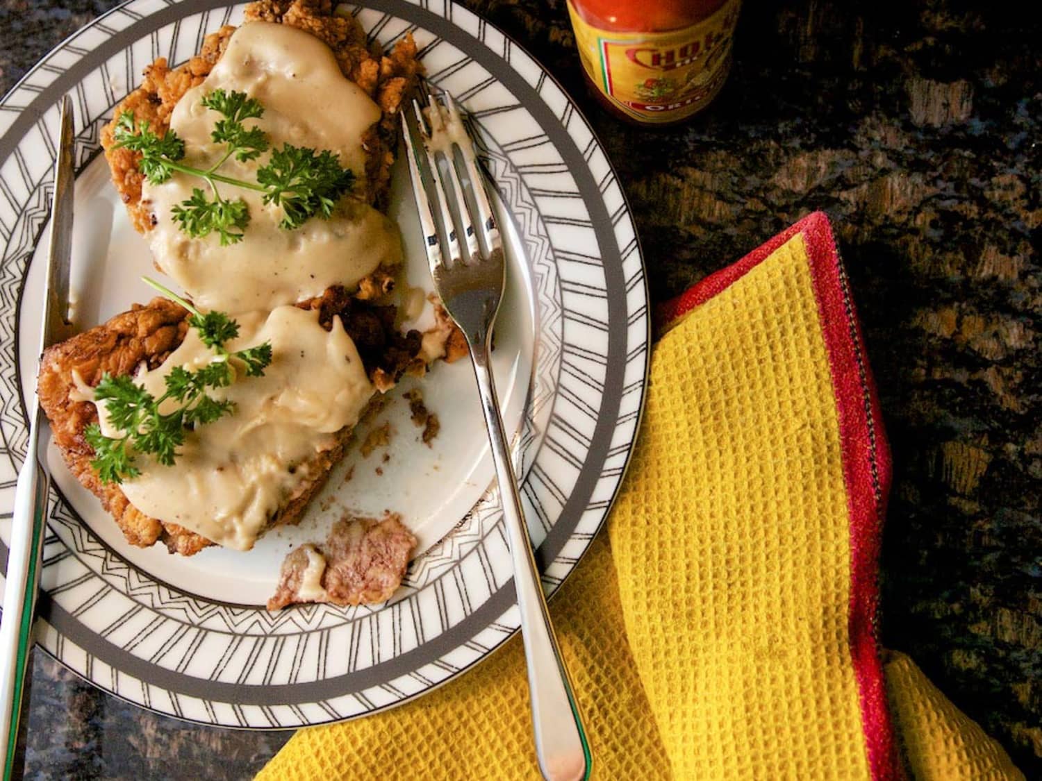 Southern Chicken Fried Steak With Gravy - Grandbaby Cakes