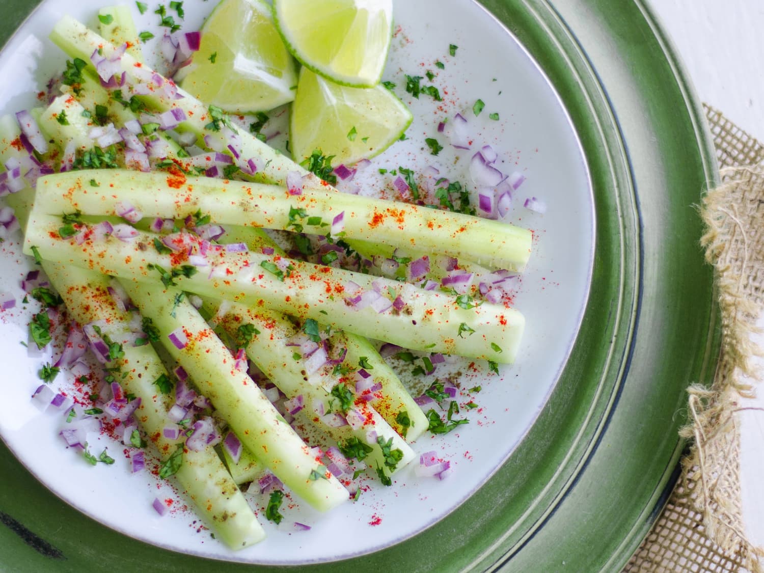 Recipe Spiced Cucumber Sticks With Chaat Masala Kitchn You can peel thin slices using a mandoline slicer or use a conventional vegetable add turmeric, chaat masala, and red chili powder and mix well. spiced cucumber sticks with chaat masala