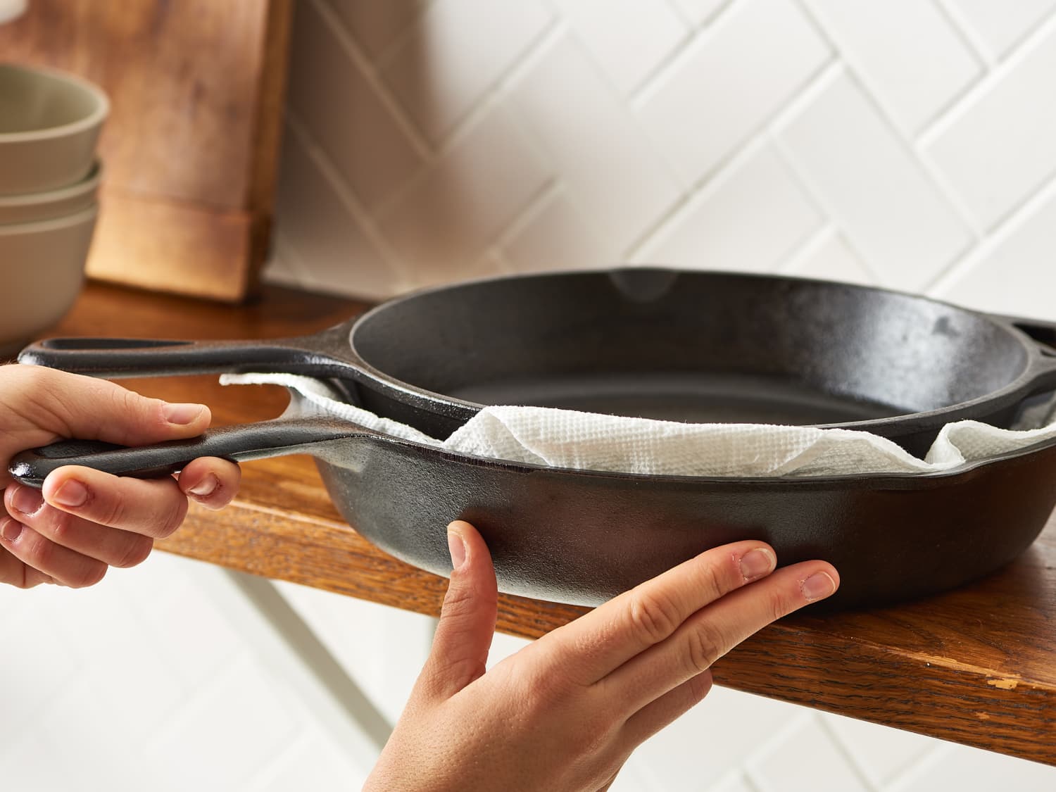 how or where do you store your cast iron? rack ideas (cooking