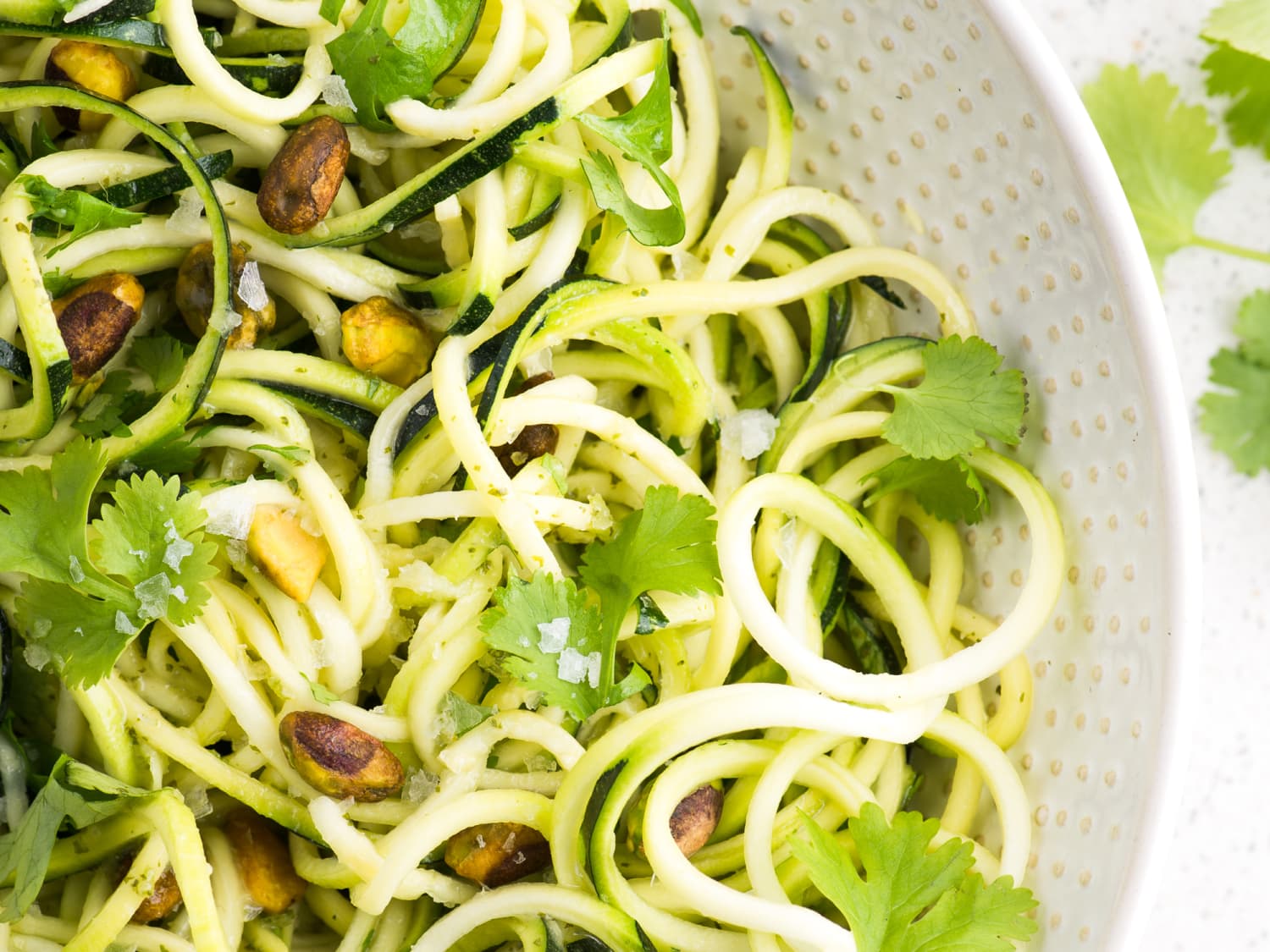 How to Make Zucchini Noodles (Zoodles) - Salads with Anastasia