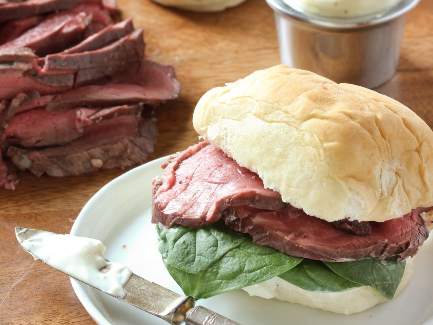 Recipe Beef Tenderloin Sliders With Horseradish Sauce Kitchn Place the beef on a baking sheet and pat the outside dry with a paper towel. beef tenderloin sliders with horseradish sauce