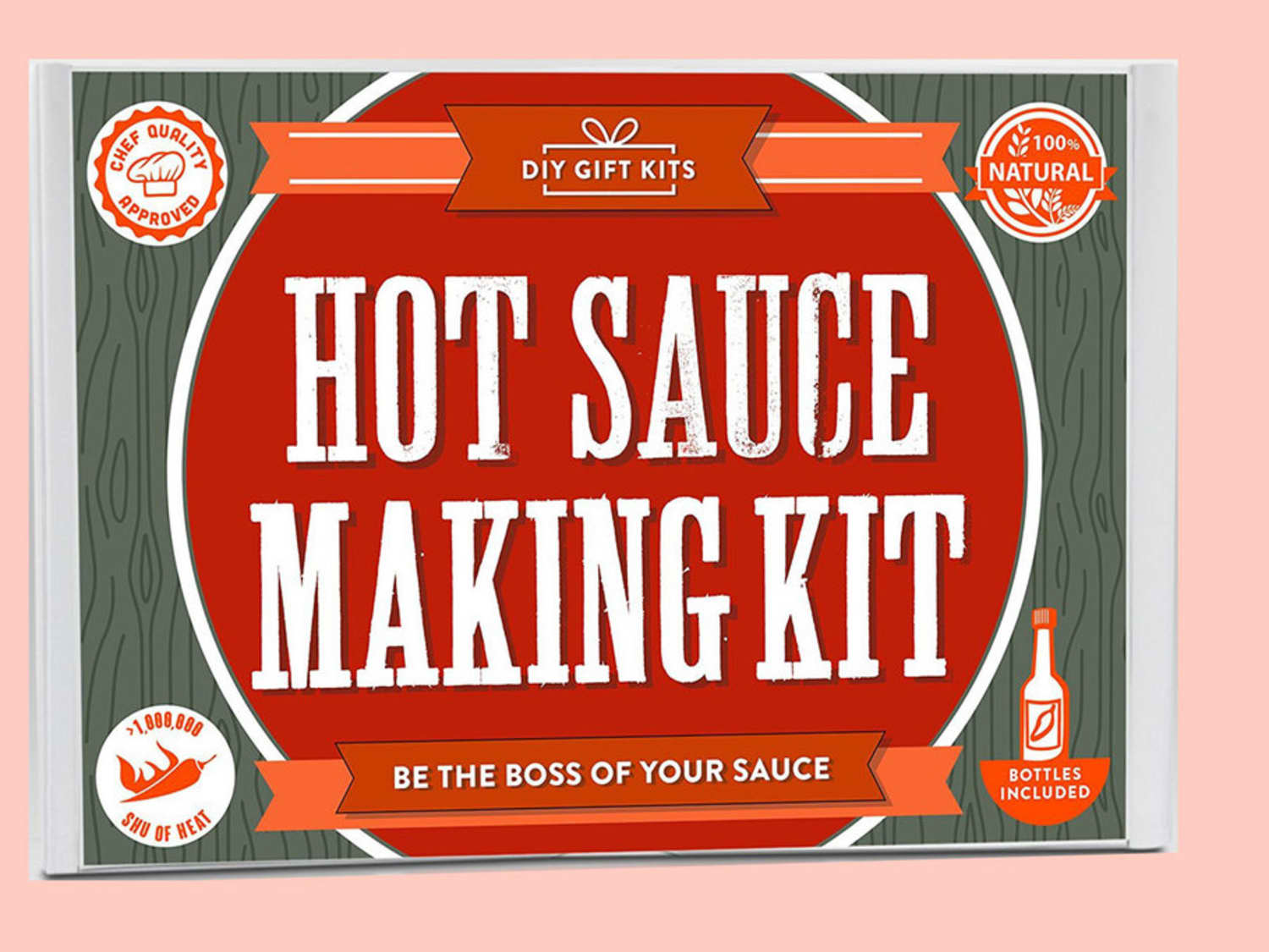 DIY Gift Kits + Hot Sauce Kit (Makes 7 Lip Smacking Gourmet Bottles)