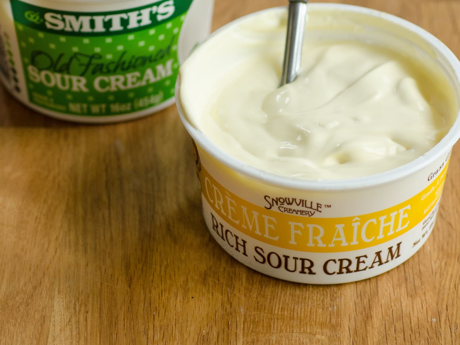 What S The Difference Between Sour Cream And Creme Fraiche Kitchn