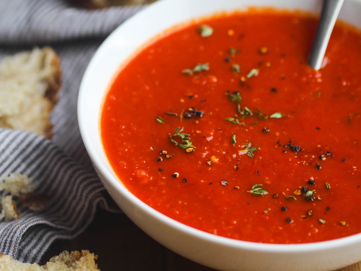 Easy Roasted Tomato Soup Recipe + VIDEO - The Recipe Rebel