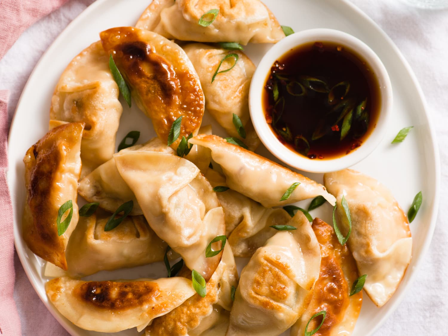 Easy Chicken Potstickers Kitchn