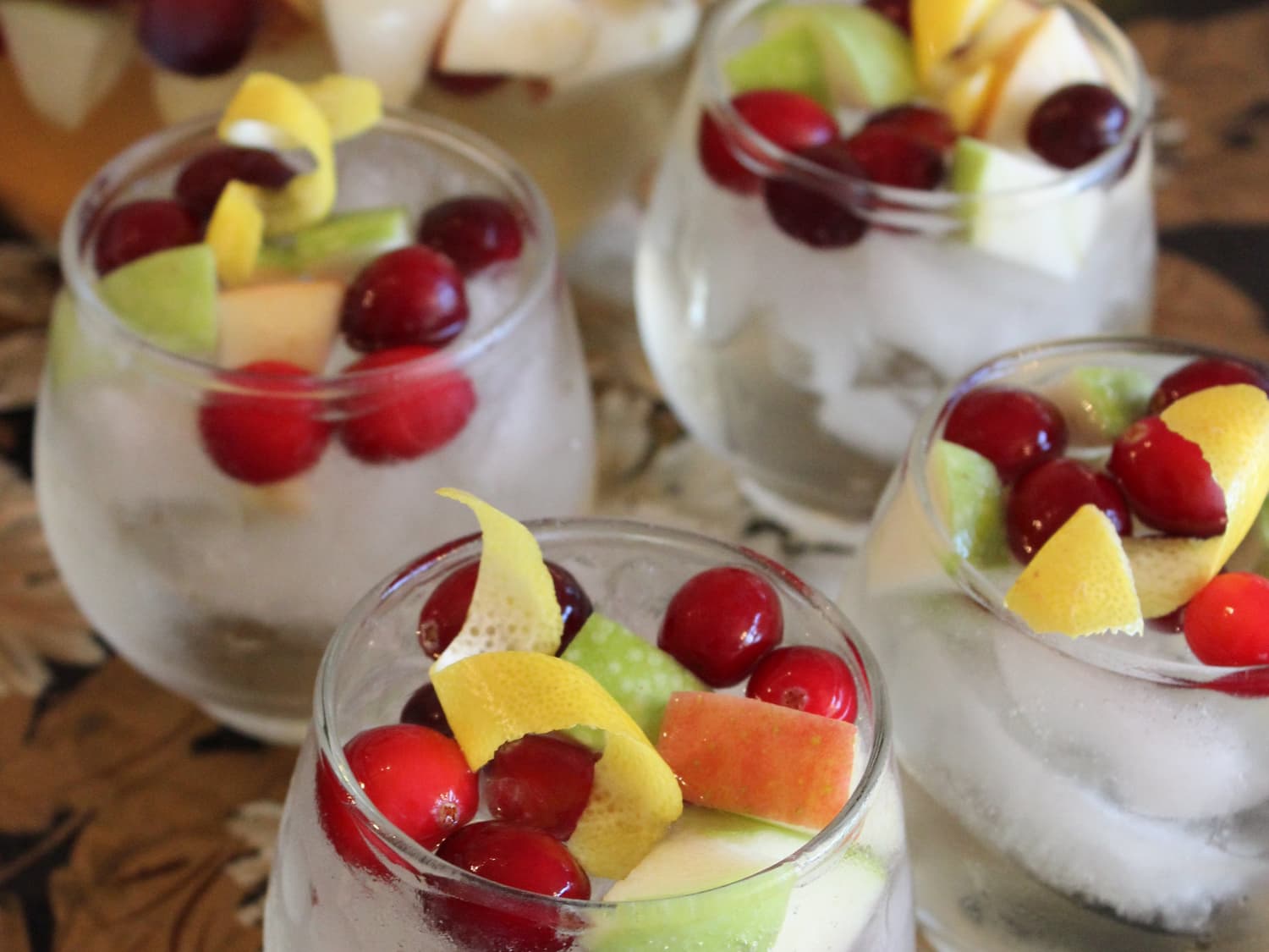 Cocktail Recipe Sparkling White Cranberry Sangria Kitchn