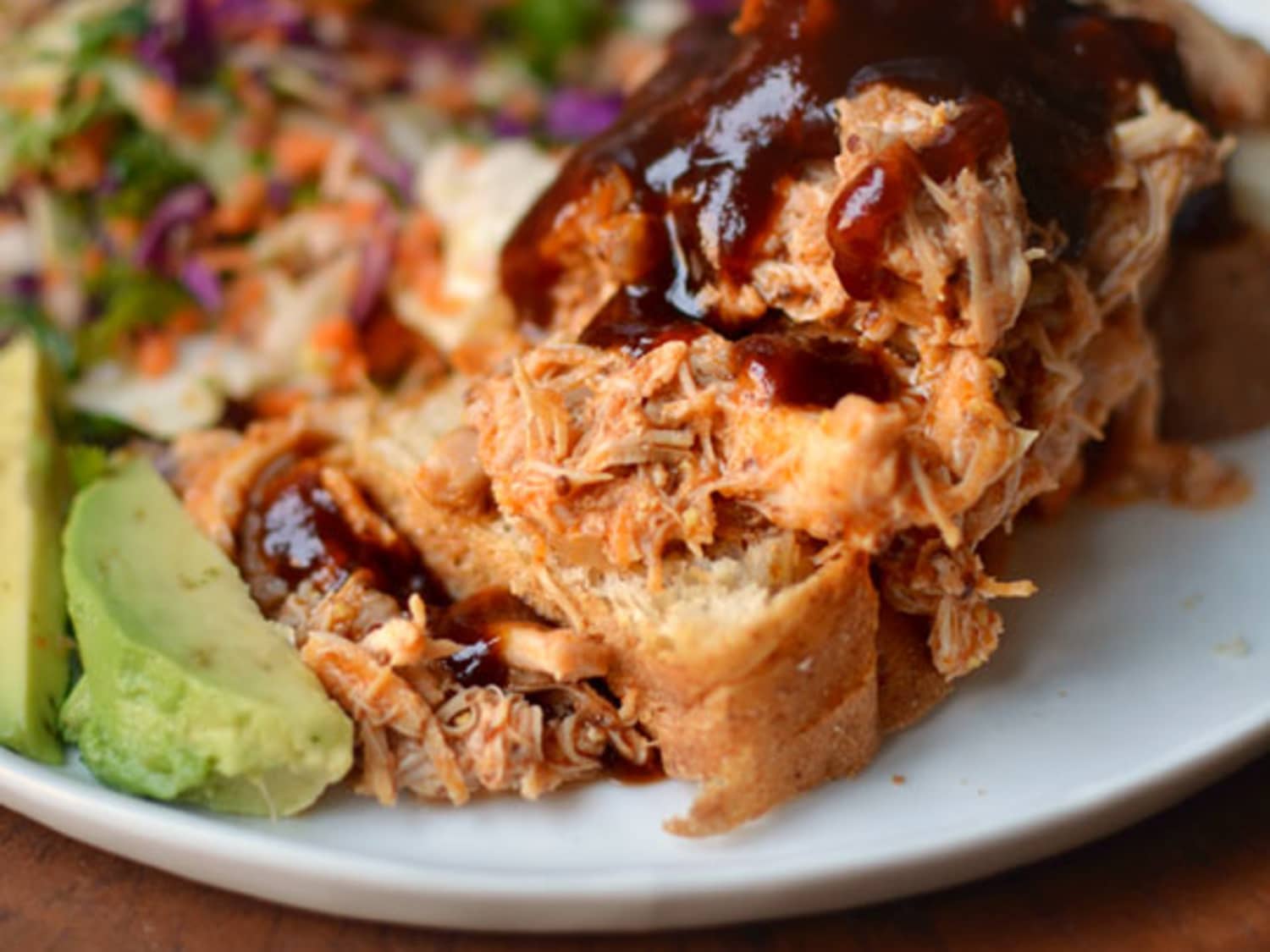 Recipe Bbq Shredded Chicken Kitchn