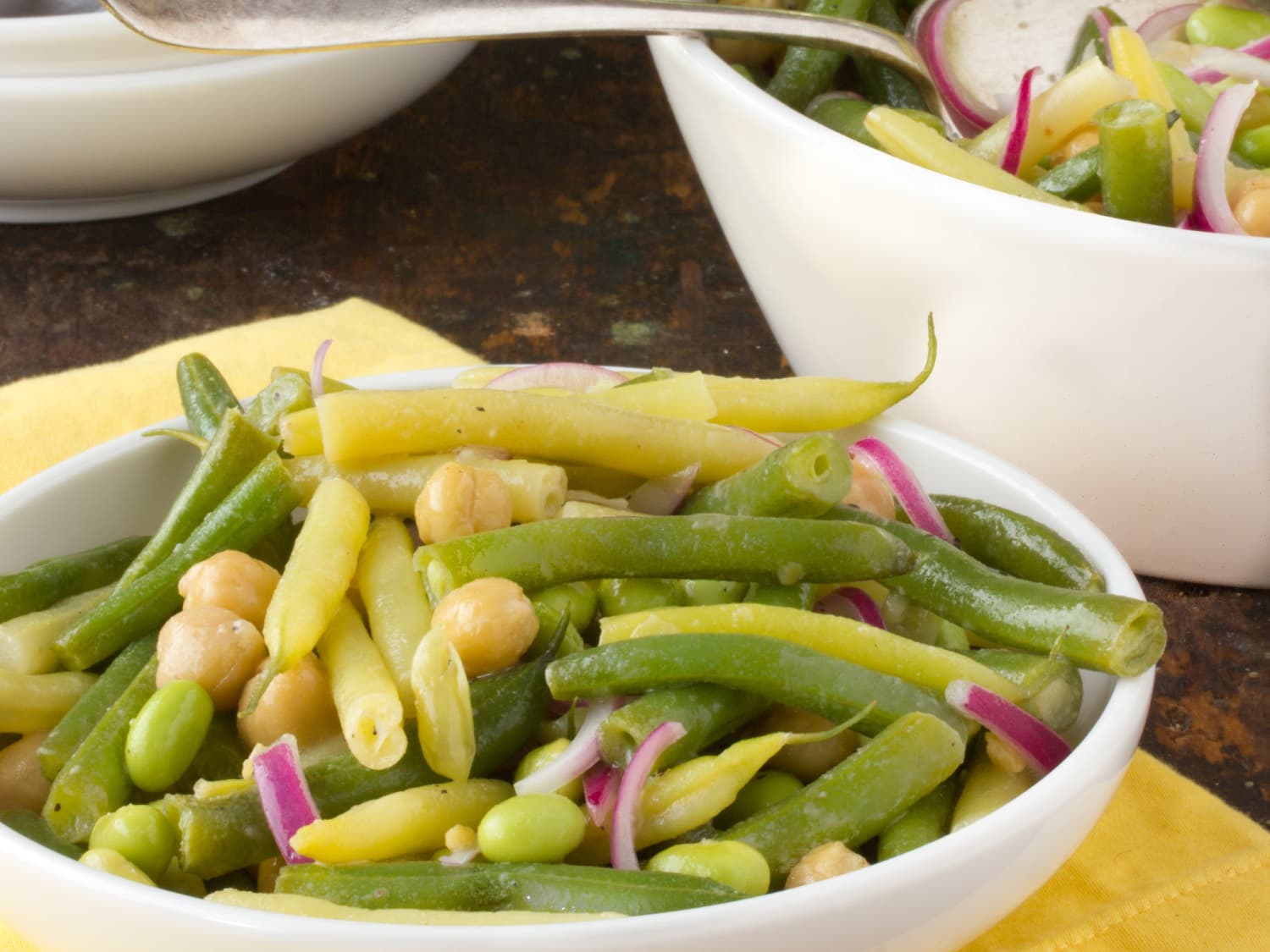 Classic Potluck Recipe Three Bean Salad Kitchn