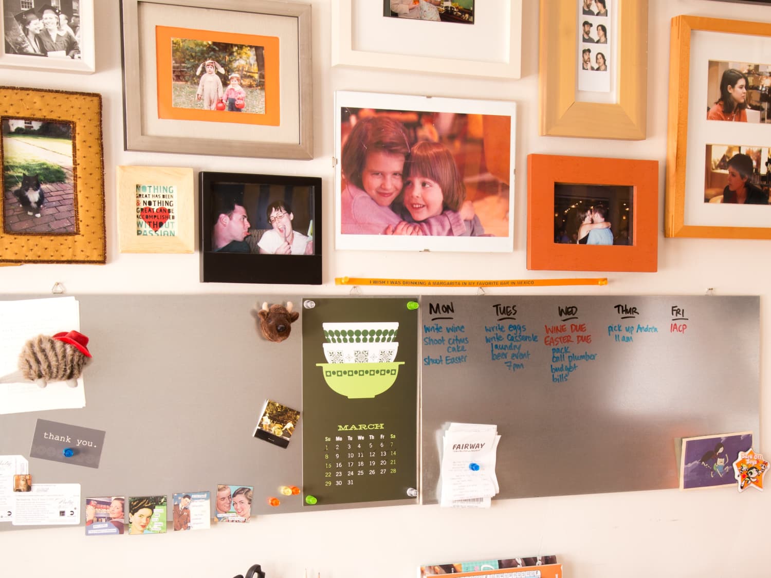 How To Make A Magnetic Galvanized Steel Dry Erase Board Kitchn