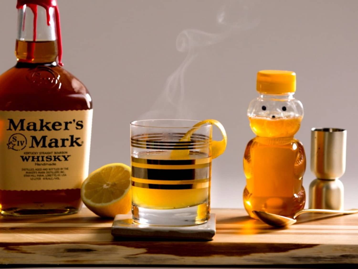 Recipe Bourbon Cough Syrup For Grownups Kitchn People can often treat a cough at home with remedies that include ginger, thyme, and slippery elm. recipe bourbon cough syrup for