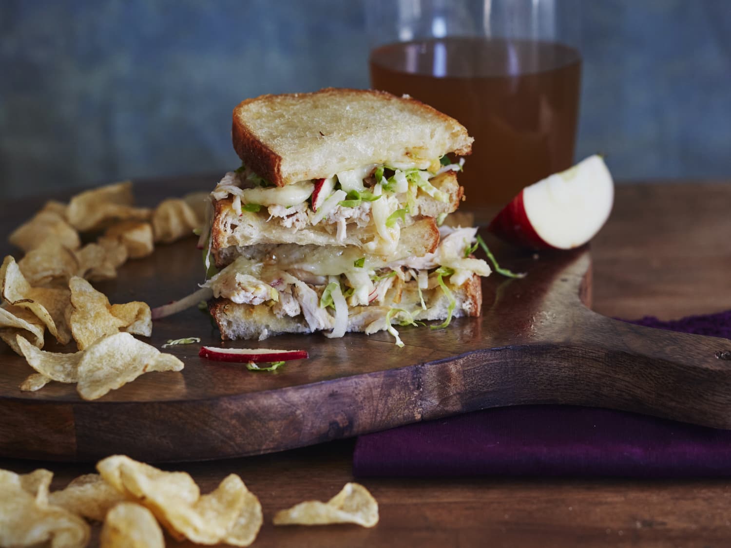 Recipe: Apple, Cheddar & Chicken Melts