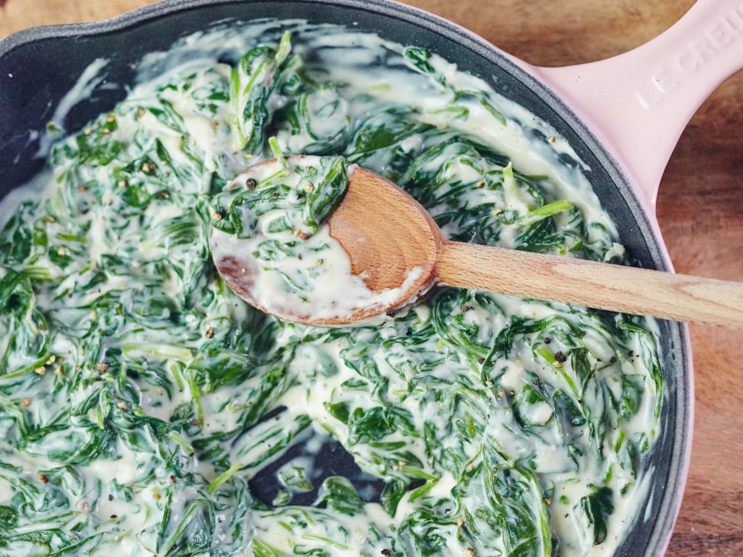 Creamed Spinach Recipe (With Fresh Or Frozen) | Kitchn