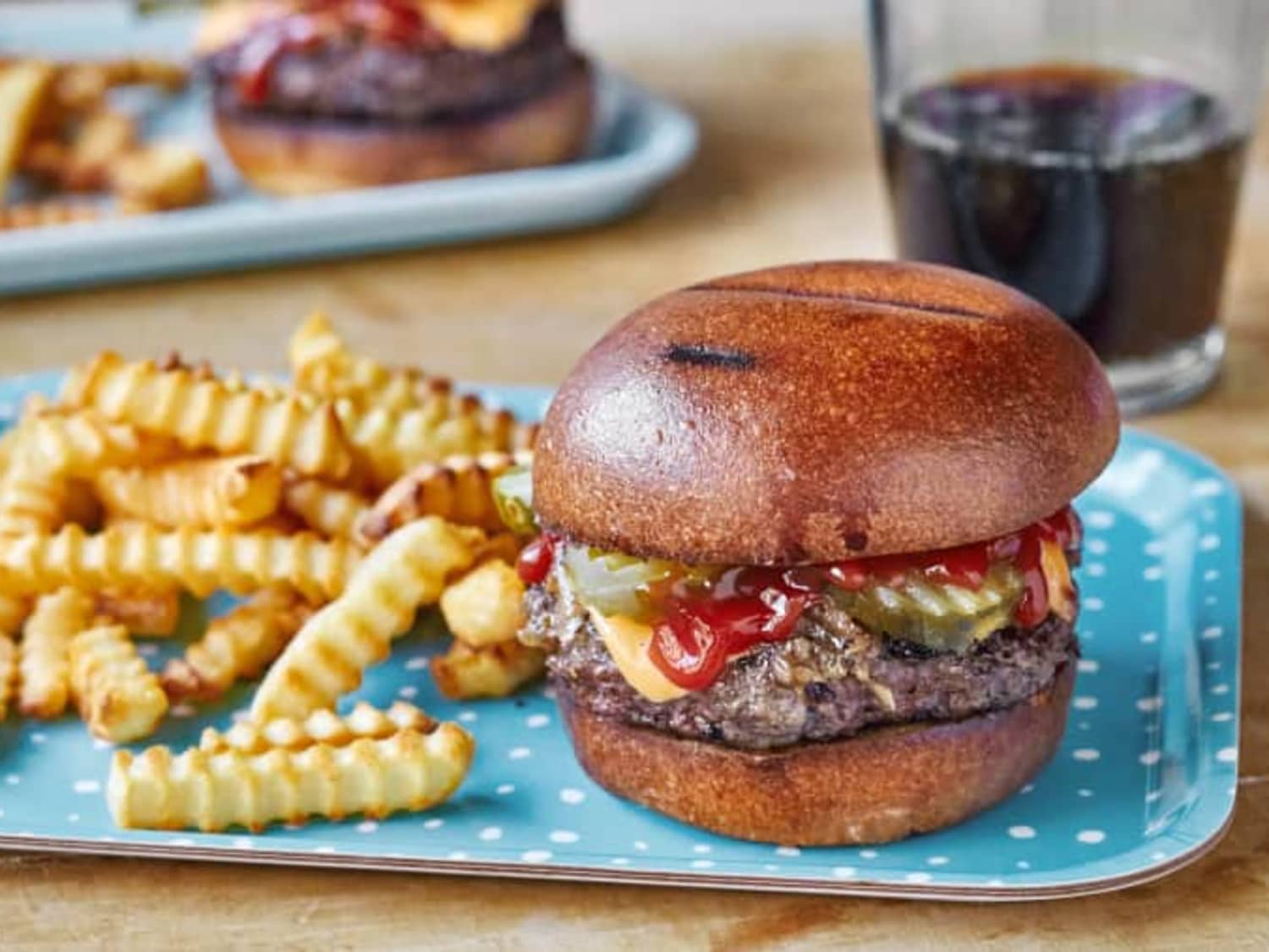 Recipe Sheet Pan Burgers And Fries Kitchn
