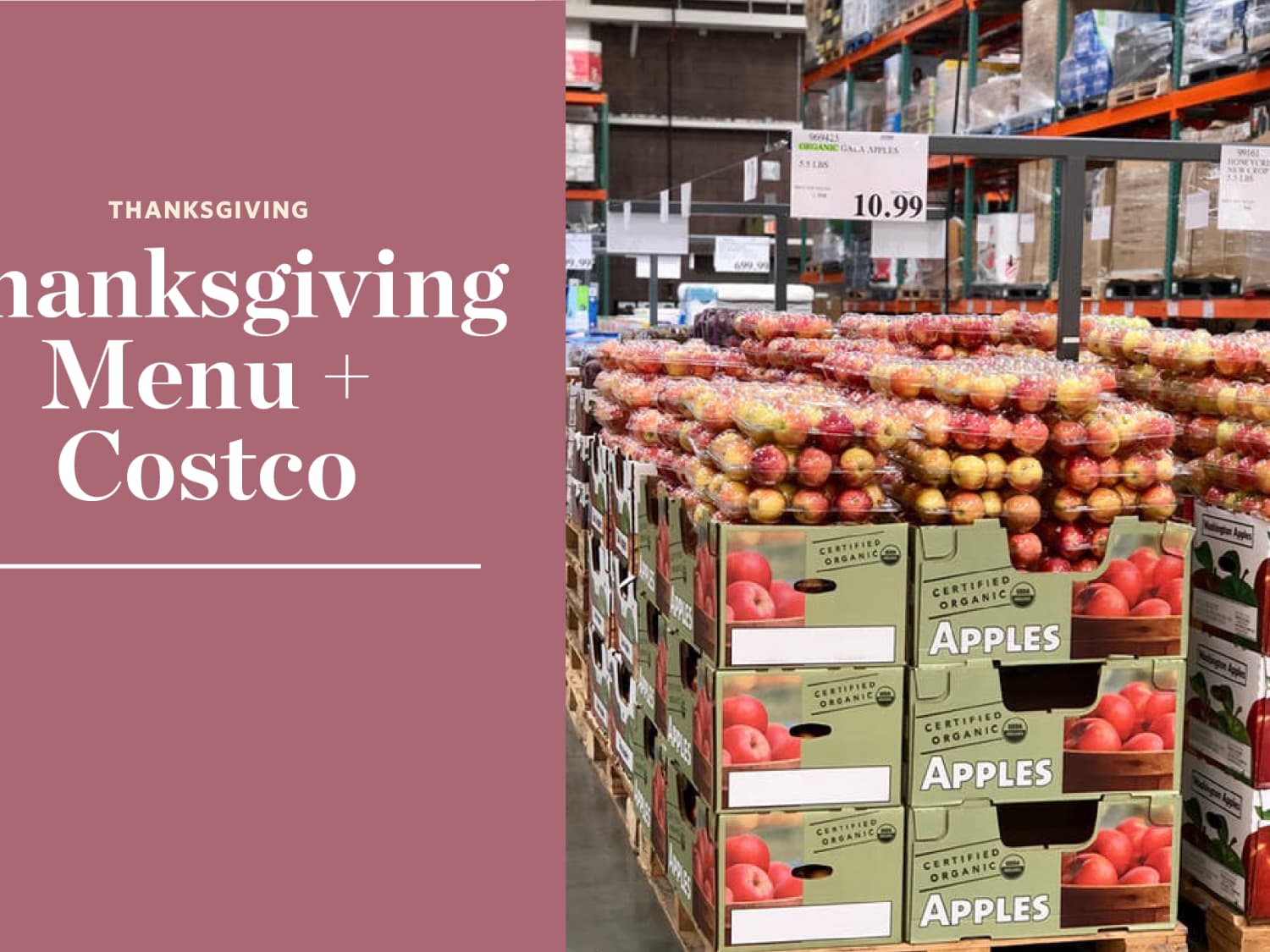 We Shopped For Thanksgiving Ingredients At Costco Kitchn