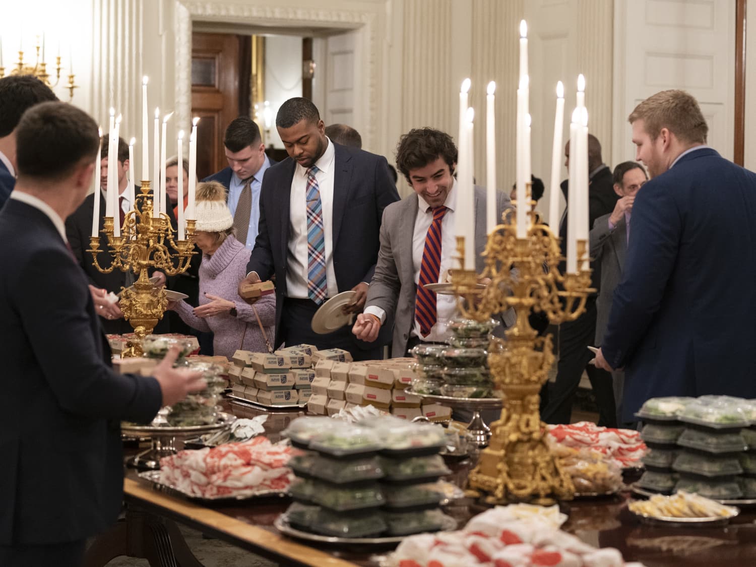 Twitter Reacts To Trump Serving Fast Food At The White House Kitchn