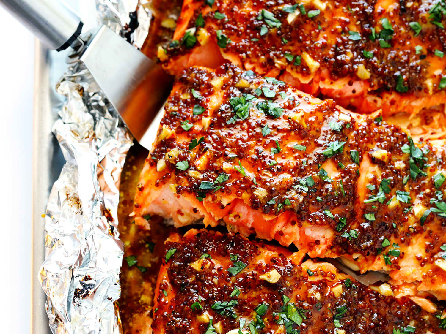 Gimme Some Oven S Honey Mustard Salmon In Foil Kitchn