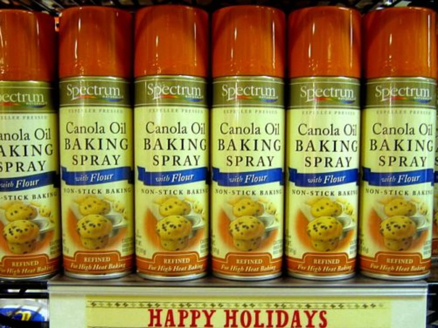 Look! Natural Cooking Spray (with Flour!) at Whole Foods