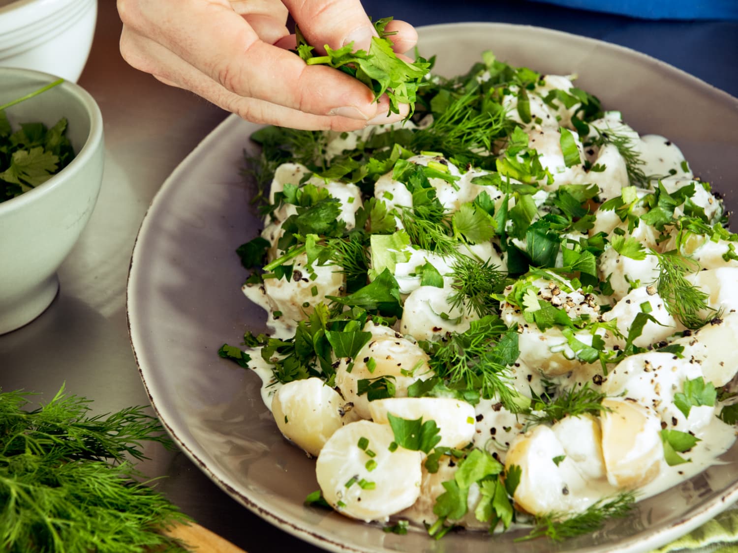 Recipe Buttermilk Ranch Potato Salad Kitchn