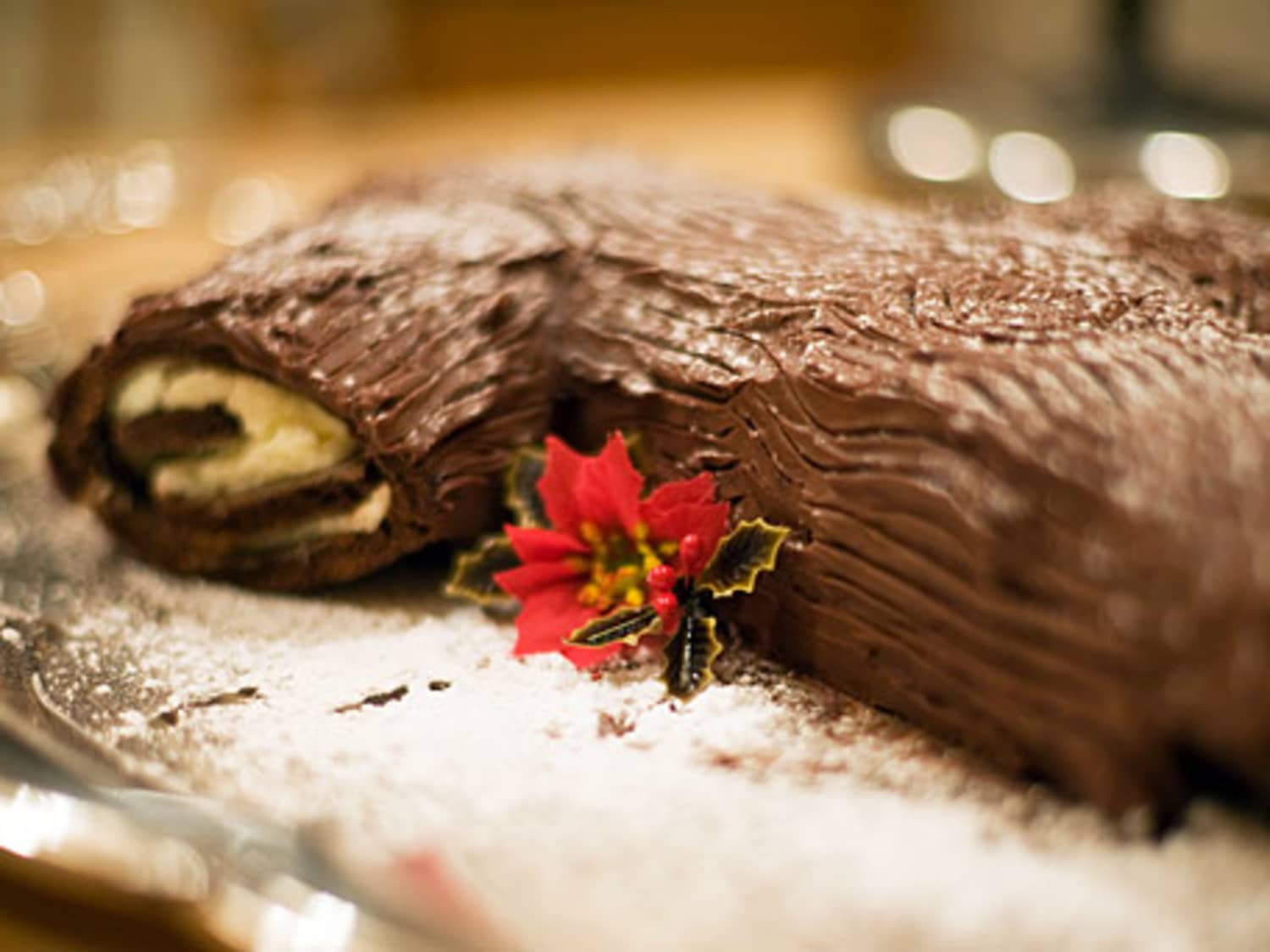 My Easy Yule Log Cake Hack Requires Zero Baking