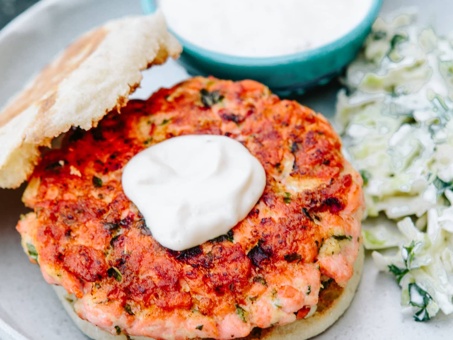 Salmon Burger – Eat Up! Kitchen