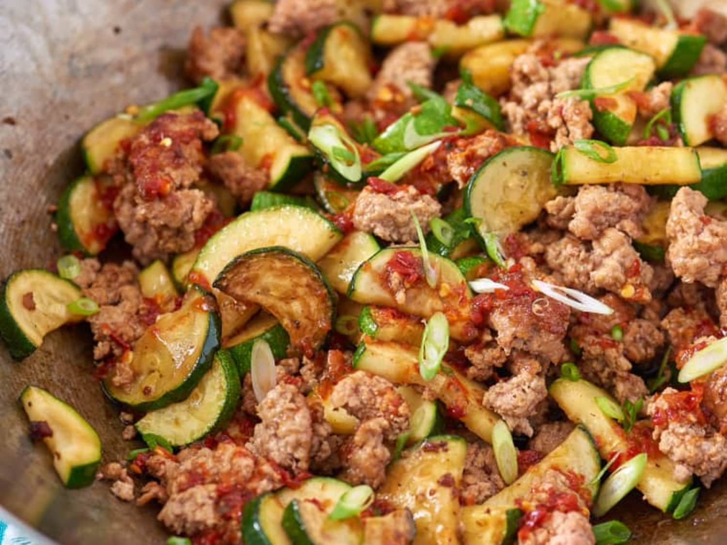 Zucchini Stir Fry - The flavours of kitchen