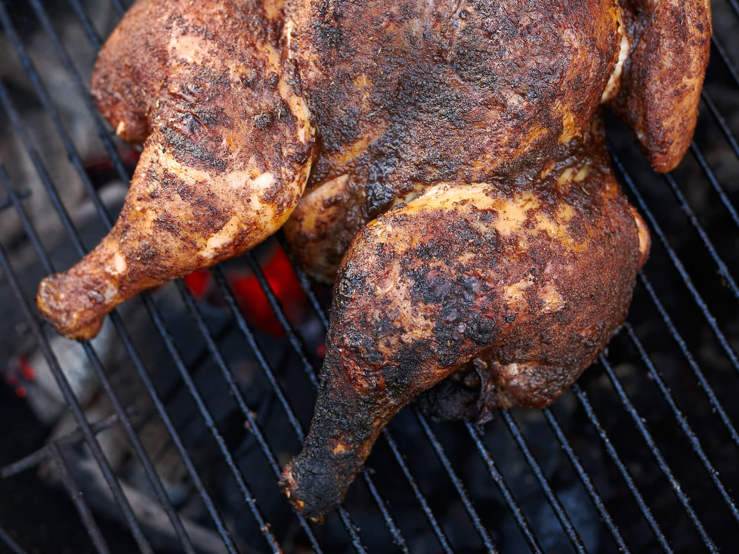 Grilled Spatchcocked Chicken