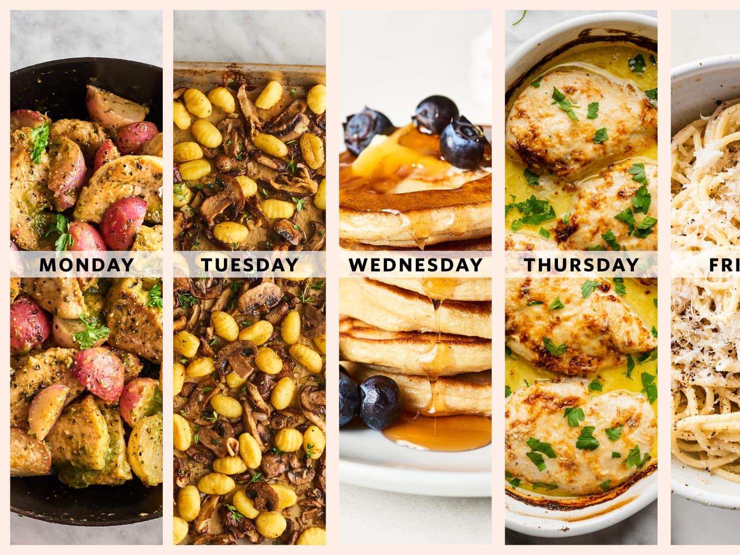 Popular dinner sale foods