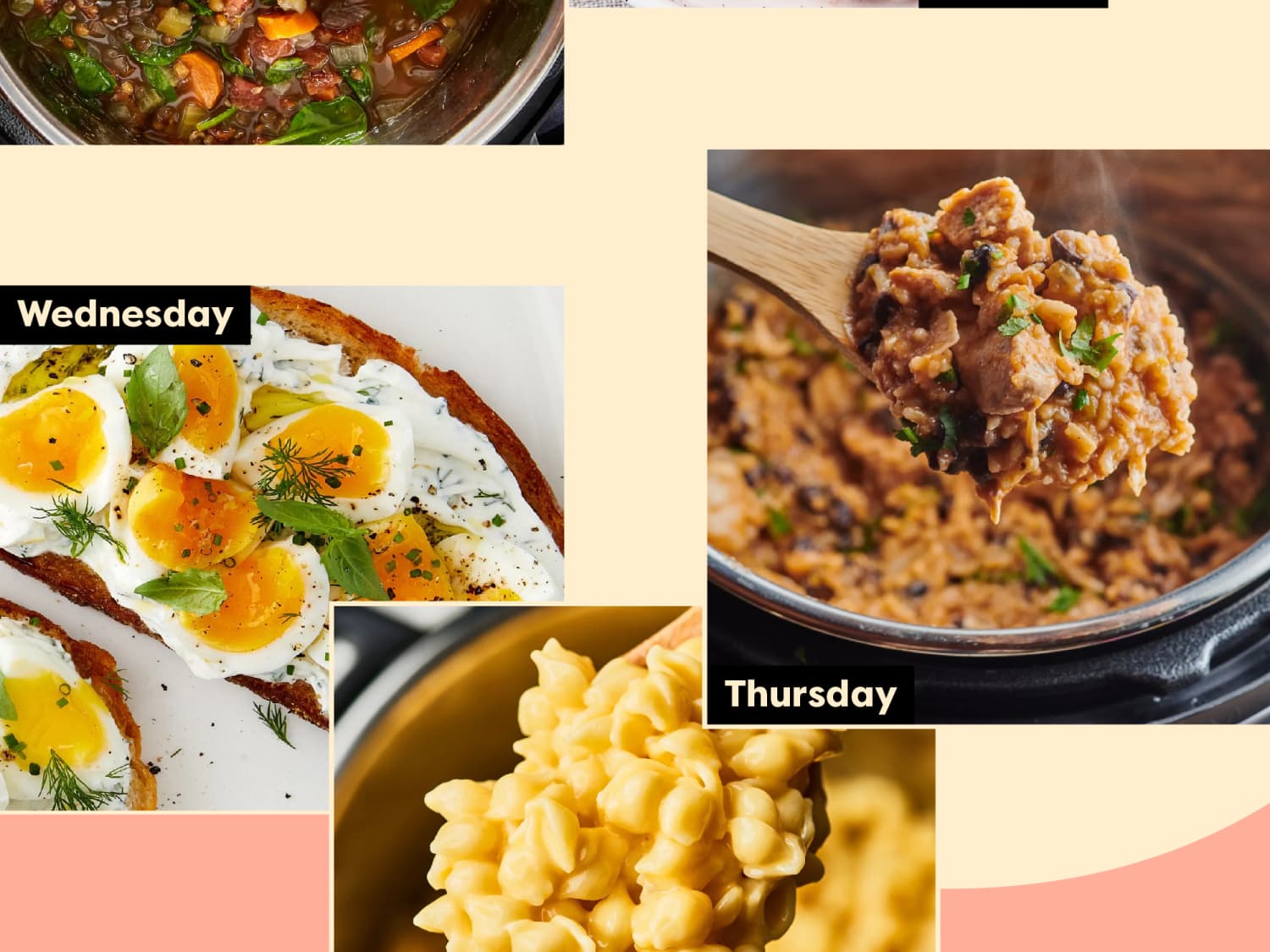 One Week Meal Plan for Cheap and Easy Instant Pot Dinners The Kitchn