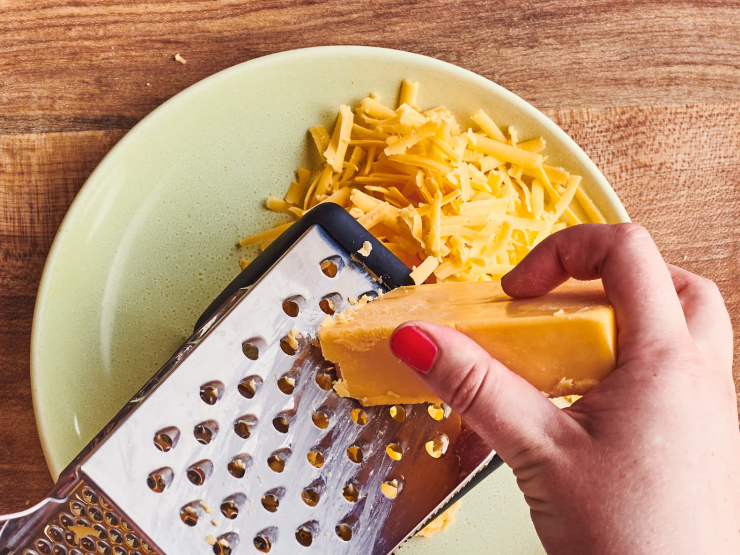 Grater cheese top