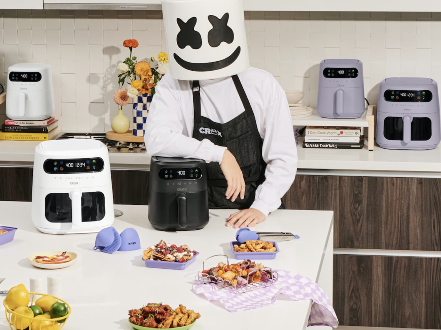 Marshmello Partners with Crux for New Collection of Air Fryers The Kitchn