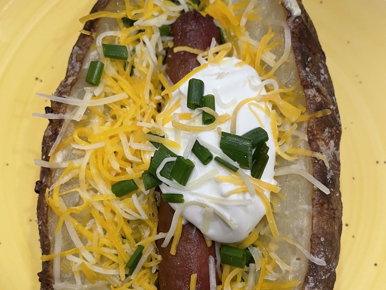 Baked potato for dogs shop