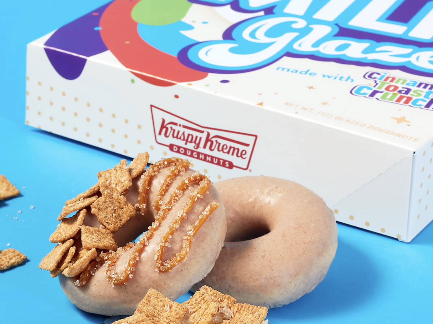 Krispy Kreme's New Doughnuts are Made with Pieces of Cinnamon