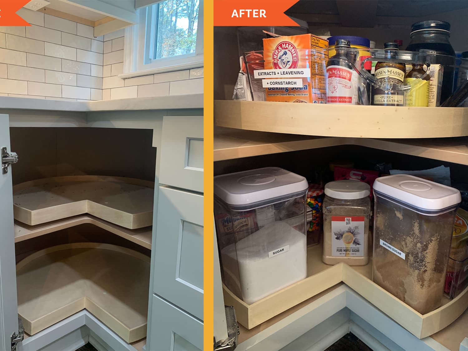 Large lazy sales susan for pantry