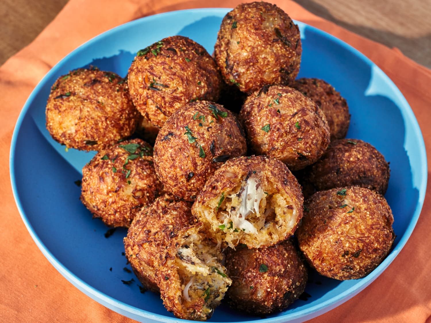 Crabby Hush Puppies