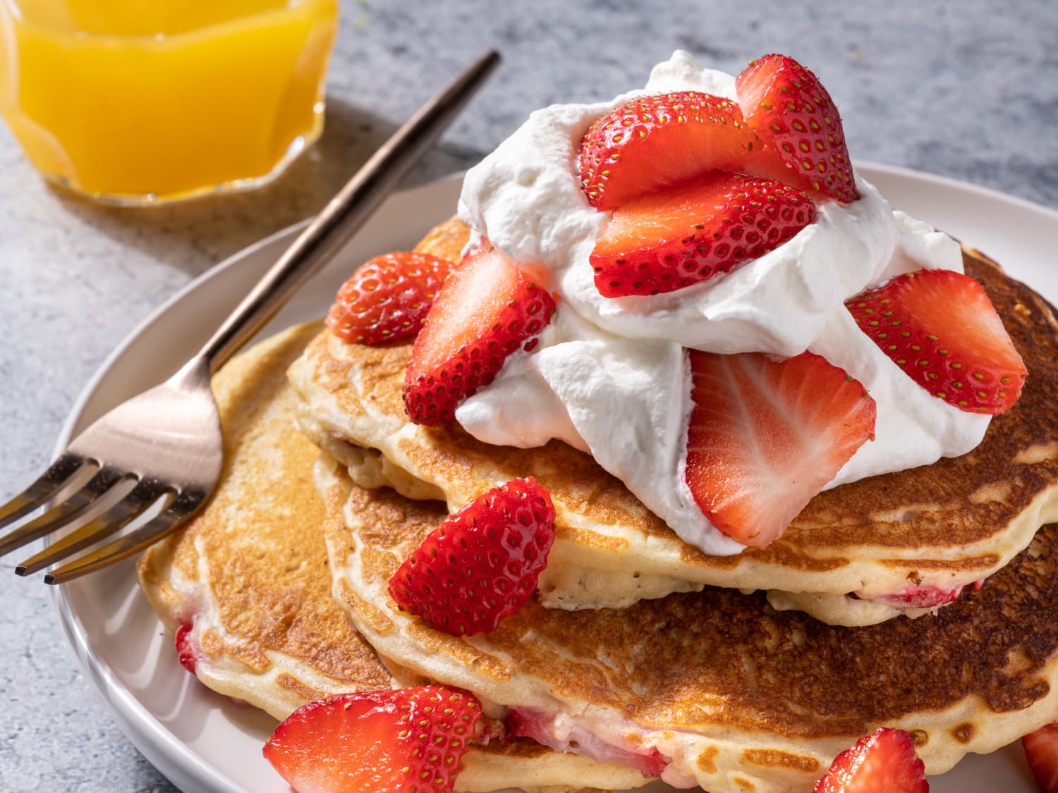 Strawberry pancakes store